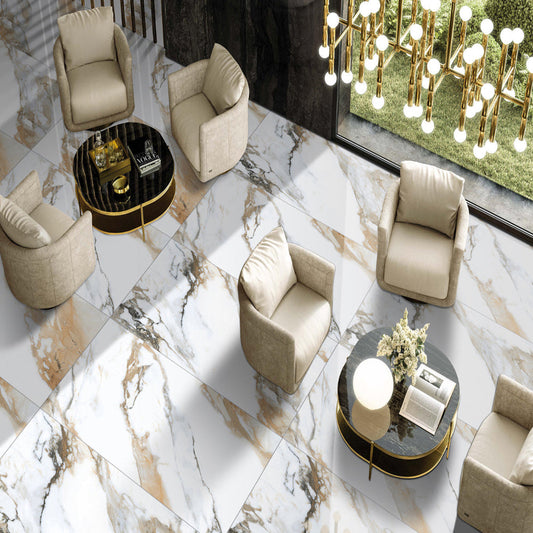GVT advanced porcelain tiles in a contemporary interior