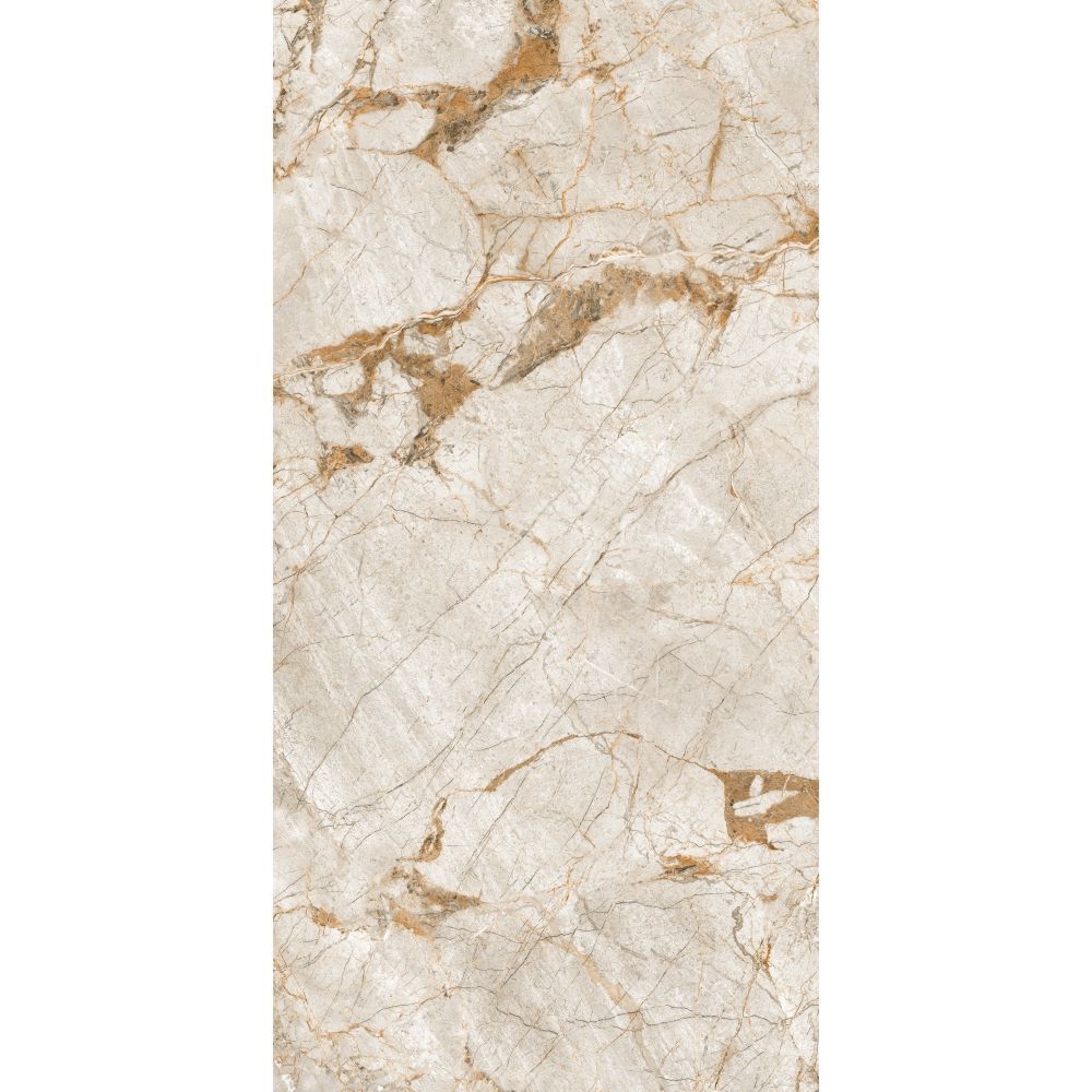 Alfredo Beige Matt Surface with Gloster Effect Floor Tile (600x1200mm)