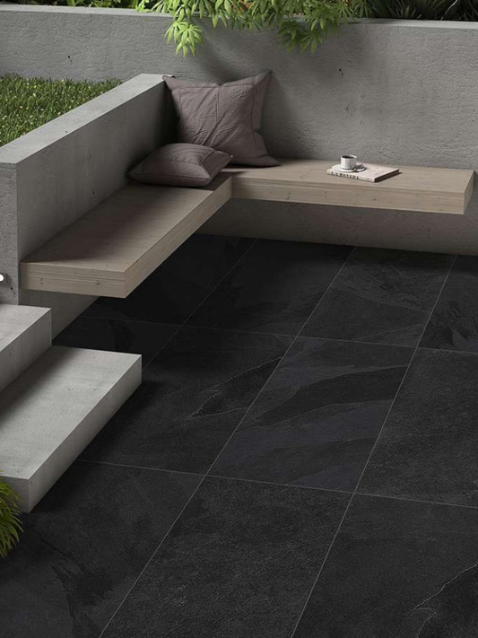 Brazilian Black 600x900x20mm Porcelain Outdoor Tile