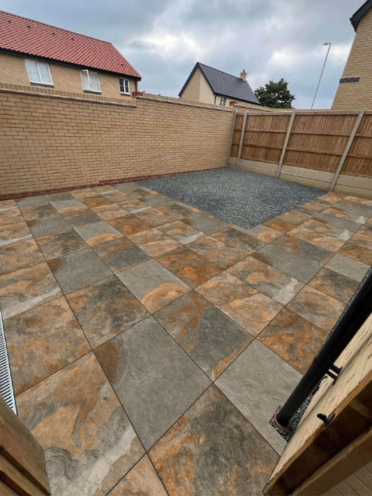 Copper Slate 600x900x20mm Outdoor Porcelain Paving Tile