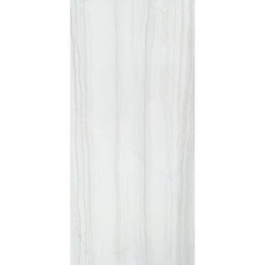 White curtain panel on a white background
