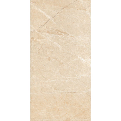 Beige marble tile on a white background