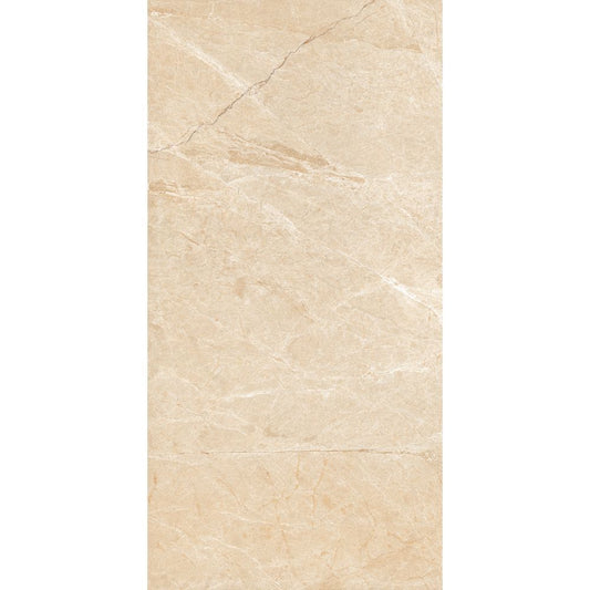 Beige marble tile on a white background
