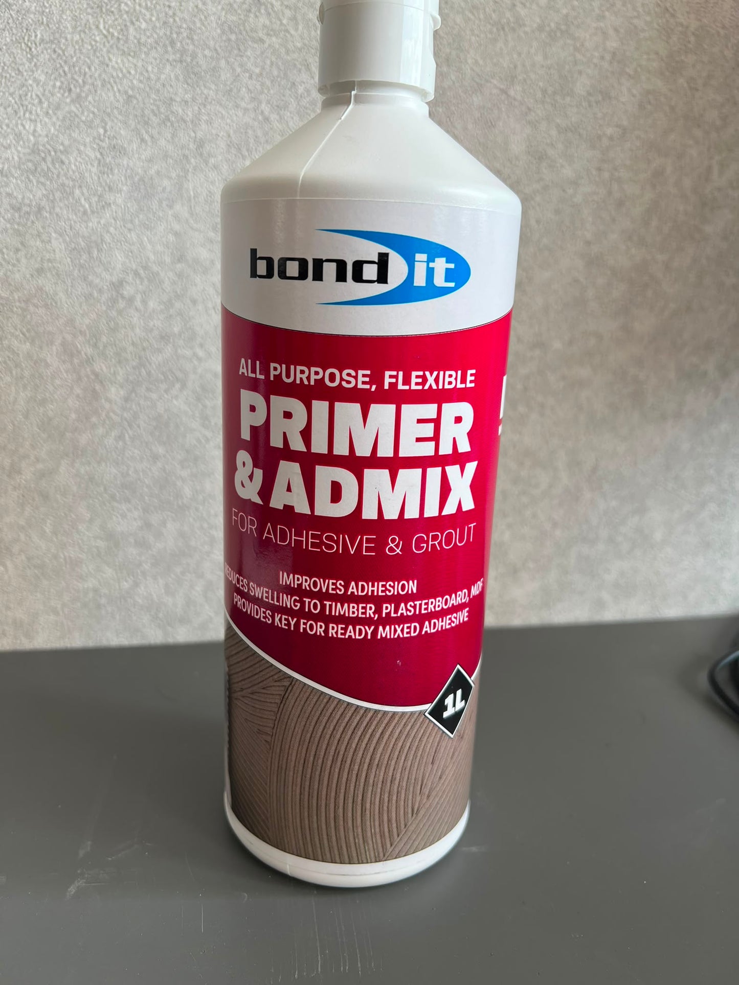 Purpose Flexible Primer and Admix 1L bottle for adhesive and grout applications