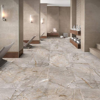 Alkarz Rocker 600x1200mm wall and floor porcelain tile grey marble finish