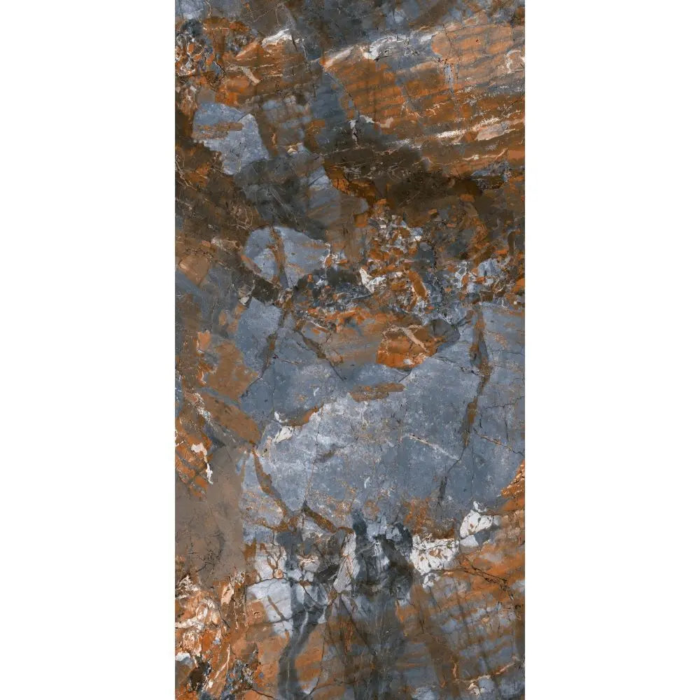 Cenefa Azul High Gloss Floor Tile – 600x1200mm Porcelain Tile