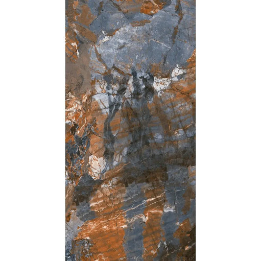 Cenefa Azul High Gloss Floor Tile – 600x1200mm Porcelain Tile