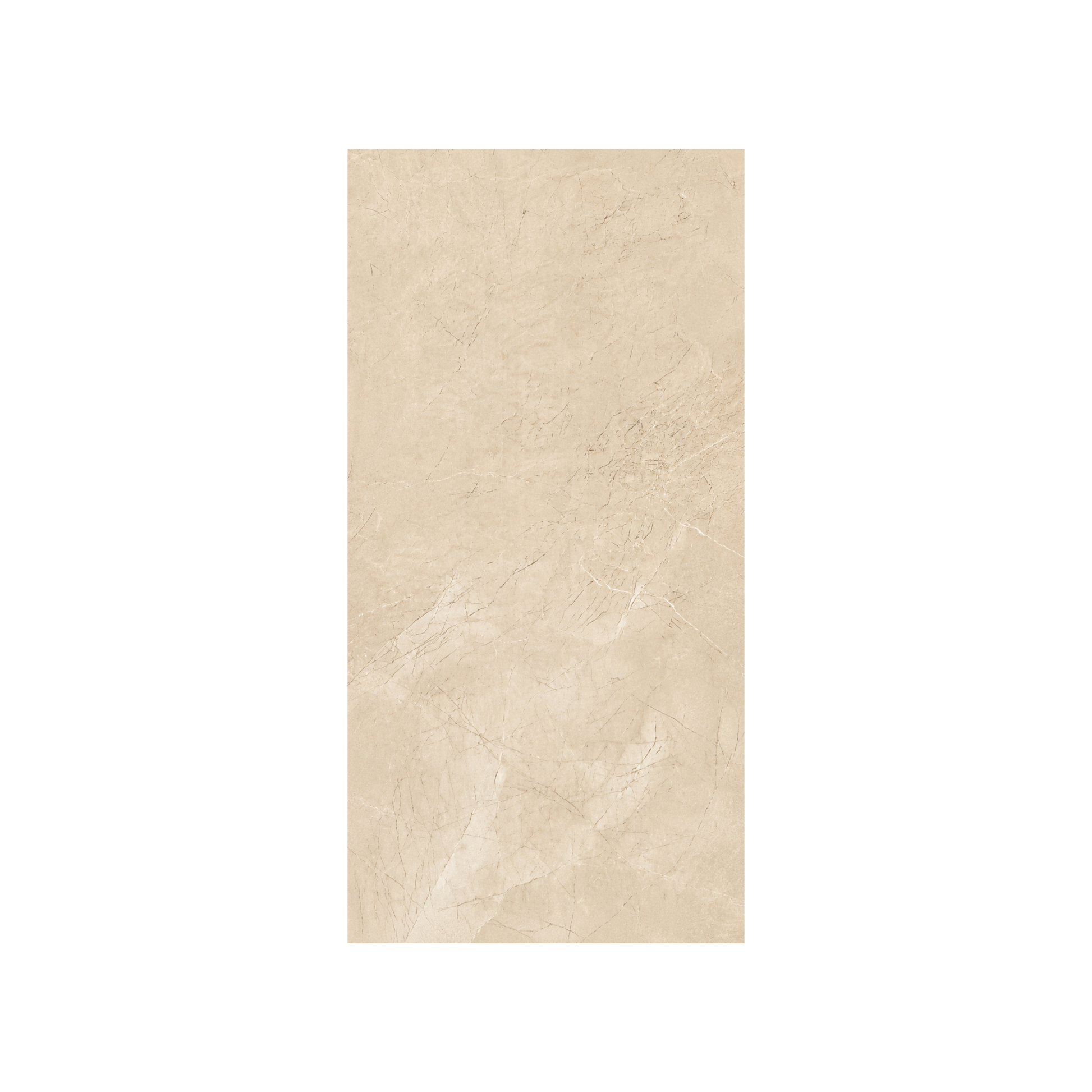Emser glossy ceramic wall cladding tile 300x600mm white gloss finish
