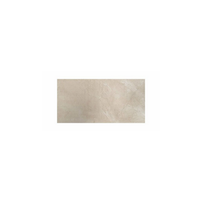 Beige rectangular tile on a white background