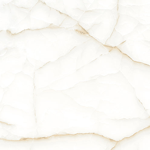 White marble texture with gold veins on a white background
