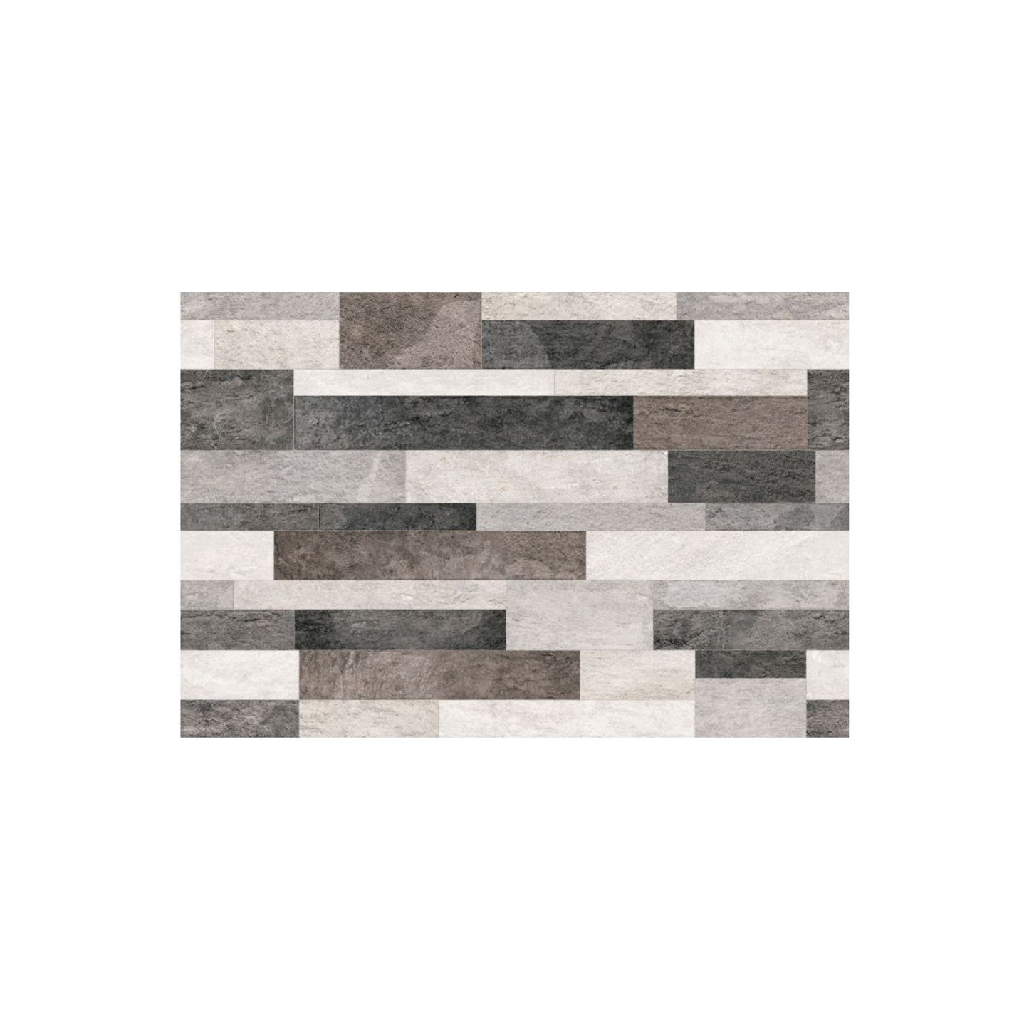 Black brick effect ceramic wall tiles 300x450mm Nero finish bulk pallet