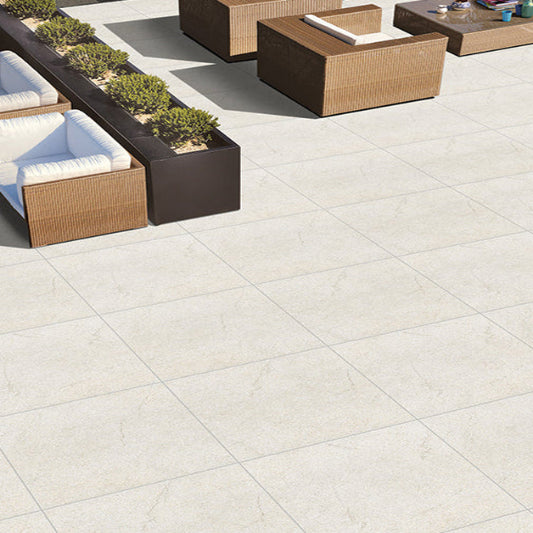 Sifon Dove Matt 60x60cm tile, a light dove-grey square porcelain tile with a matte finish designed for both wall and floor applications.