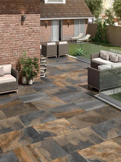 Slate Impero Porcelain Tile – 600x900x20mm