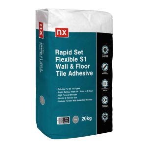 NX S1 Rapid Wall & Floor Grey Adhesive