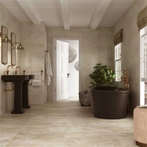 Roma Beige Matt Floor / Wall Tile (370x750mm)