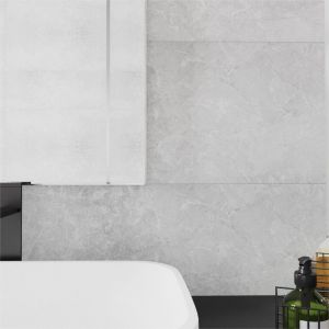 Lorenzo Grey Matt Floor / Wall Tile (370x750mm)