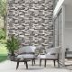 Brick Stone Nero Wall Tile (300x450mm)